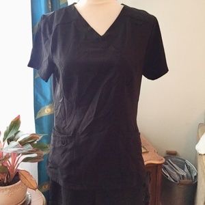 Black Scrub Set